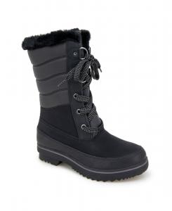 Женские зимние сапоги Summit на блочном каблуке JBU, Black