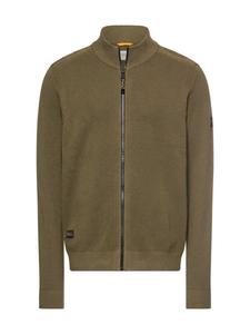 CAMEL ACTIVE Кардиган вязаный в оливковом цвете