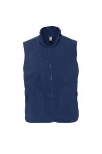 Флисовый комбинезон/жилет с защитой от таблеток Норвегии SOL'S, темно-синий