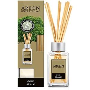 Главная Роскошный парфюмированный диффузор с 10 ротанговыми палочками, золотой аромат 85 мл Areon