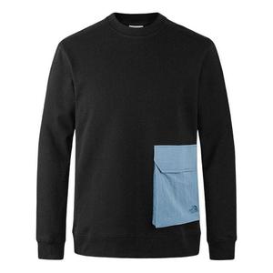 Свитер hybrid pocket crew sweater 'black' The North Face, черный