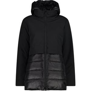 Куртка женская длинная куртка с капюшоном на молнии Cmp, цвет nero