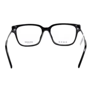SAINT LAURENT Очки для зрения Plate And Metal Square Unisex Modern Black