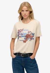 Футболка Superdry & Co TOKYO VINTAGE LOGO, Oat Bran/Beige