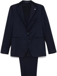Костюм из шерсти Tagliatore Virgin, синий