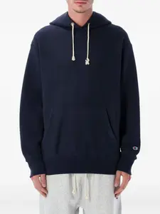 Худи с вышитым логотипом Champion, синий