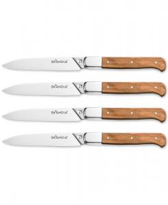 Набор из 4 стейковых ножей Argent Orfèvres Lynden Hampton Forge, мультколор