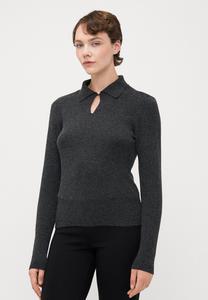 Джемпер ONLY Tall ONLGLORY LIFE, Dark Grey Melange/Dark Grey