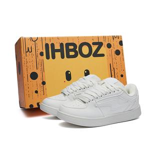 Puffy Shoes нескользящие устойчивые к истиранию низкие кроссовки для скейтбординга женские IHBOZ, Pure белый Upgraded