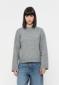 Джемпер JDY JDYSUPER LIFE O-NECK, Medium Grey Melange/Mottled Grey