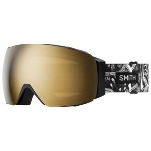 Горнолыжные очки i/o mag tyler keeton robbins chromapop sun black gold mirror + chromapop storm blue sensor mirror Smith