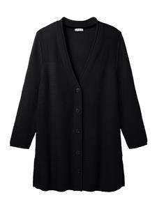 Вязаный кардиган SHEEGO, черный