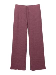 Широкие брюки Pull&Bear, Wine Red