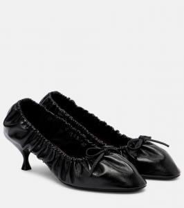 Туфли-лодочки Gather Around из кожи Herbert Levine, Black