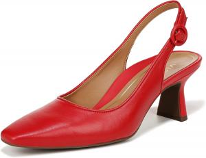 Женские туфли Vionic Sirah Perris на невысоком каблуке «kitten heels» с поддерживающим задником, квадратным носком и скрытой ортопедической стелькой, размеры 5-12, красный