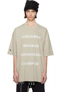 Футболка Off-White Champion Edition Tommy Rick Owens