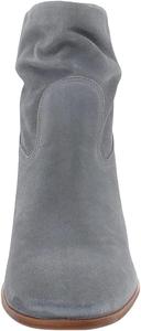 Женские классические ботильоны YDN с круглым закрытым носком, на широкую икру, с массивным средним каблуком, для повседневной носки, размеры US 4-15, Grey