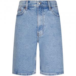 Calvin Klein Джинсовые шорты SS25 мужские джинсовые light blue