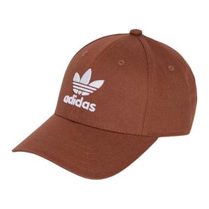 Adidas Хлопковая бейсболка унисекс коричневая, Brown