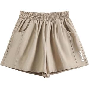 Повседневные шорты женские YIVIKII, хаки