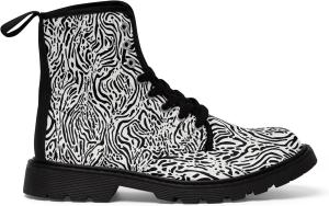 Женские ботинки с абстрактным арт-принтом - Brushtrokes Generic