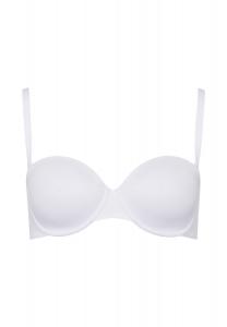 Женский бюстгальтер-майка Stepy Soft WDP на разнонаправленных бретелях, различные варианты ношения BeeDees, белый