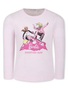 Футболка с длинными рукавами Monnalisa x Barbie, розовый