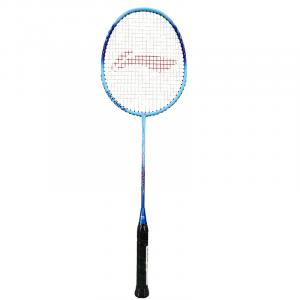 LINING Thunder 9 carbon aluminum бадминтонная ракетка атакующего типа с утяжеленной головкой, жесткий стержень начального уровня 4U/G5 Blue