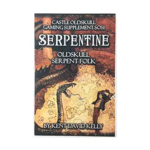 Serpentine - Oldskull Serpent Folk, Role Playing Games (Wonderland Imprints), мягкая обложка