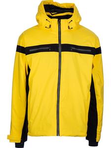 Peak Mountain Горнолыжная/сноубордная куртка желтого цвета