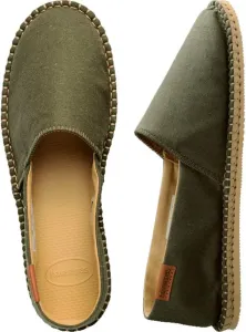 Женские эспадрильи на клине Havaianas, оливковый