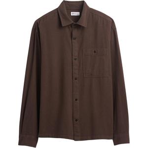 Мужская рубашка GAP, темно-коричневый