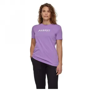 Футболка с коротким рукавом Mammut Core Logo, фиолетовый