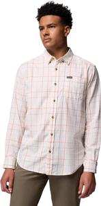 Мужская рубашка Columbia Rapid Rivers II с длинным рукавом, Shale Purple Tattersall