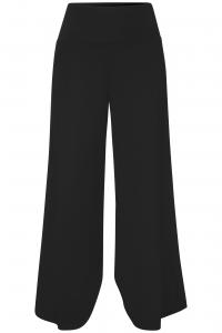 LASCANA Широкие пижамные брюки в черном цвете