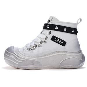 Высокие кеды унисекс FAIRWHALE, песочный белый