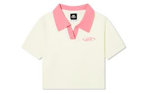 Футболка поло женская Kappa, цвет таллоу уайт-0111