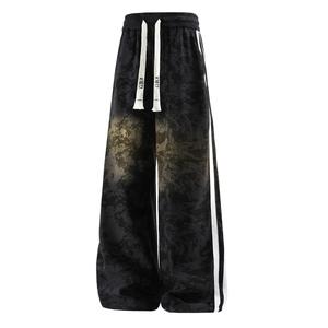 Повседневные брюки Unisex Moderate Wide Leg X1617, черный pants