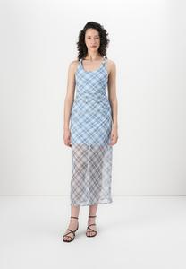 Повседневное платье HALTER DRESS Abercrombie & Fitch, синий