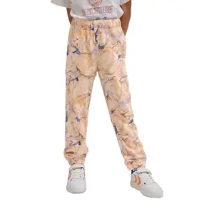 Брюки Hummel Swirly с регулируемой талией, бежевый