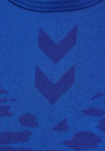 Спортивный бюстгальтер с легкой поддержкой LEO SEAMLESS Hummel, синий