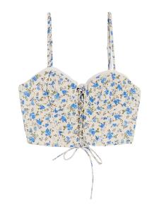 Блуза Bershka, бежевый