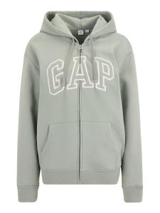 Толстовка с капюшоном на молнии Gap Tall HERITAGE, пастельно-зеленый