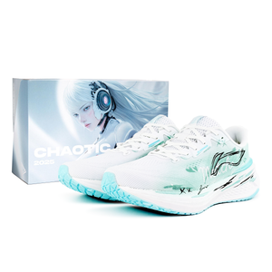 Wu Yue 3.0 амортизирующие нескользящие износостойкие низкие кроссовки для бега мужские LINING, cyan