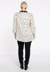 Блуза YOEK MIT DRUCK, Weiß/White