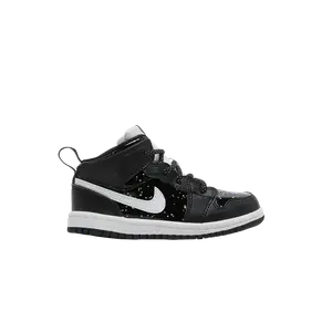 Кроссовки Air Jordan Air Jordan 1 Mid SE TD 'Black Glitter', черный