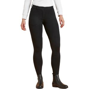 Вязаные спортивные брюки женские черные DECATHLON