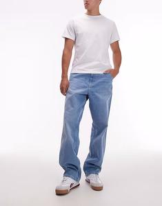 Джинсы простые прямые, светло-синего цвета Carhartt Wip