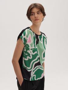 Футболка OPUS, цвет grün/schwarz