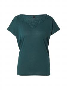 ONLY Футболка 'ONLWINNIE' в темно-зеленом цвете